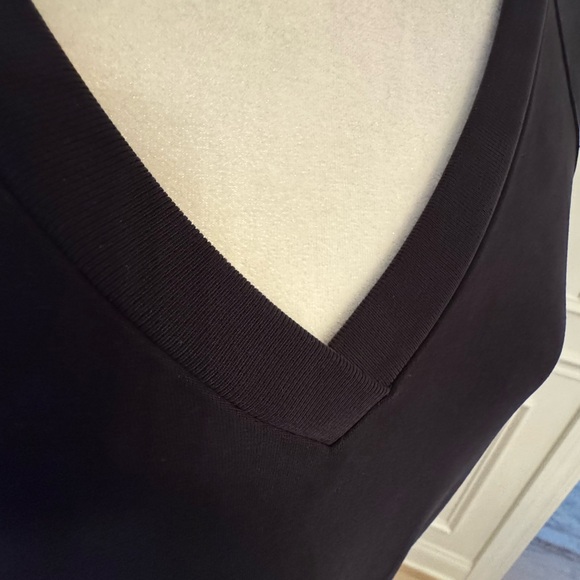 Athleta Seasoft Black Long Sleeve Dress - Picture 6 of 10